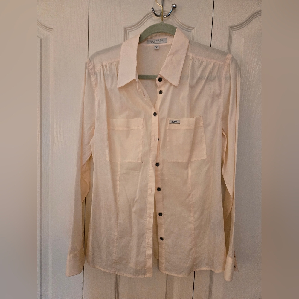 Guess Cream Shirt
